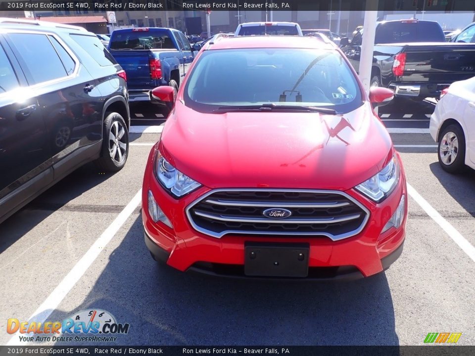 2019 Ford EcoSport SE 4WD Race Red / Ebony Black Photo #2
