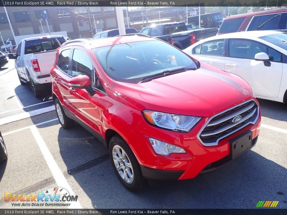 2019 Ford EcoSport SE 4WD Race Red / Ebony Black Photo #3
