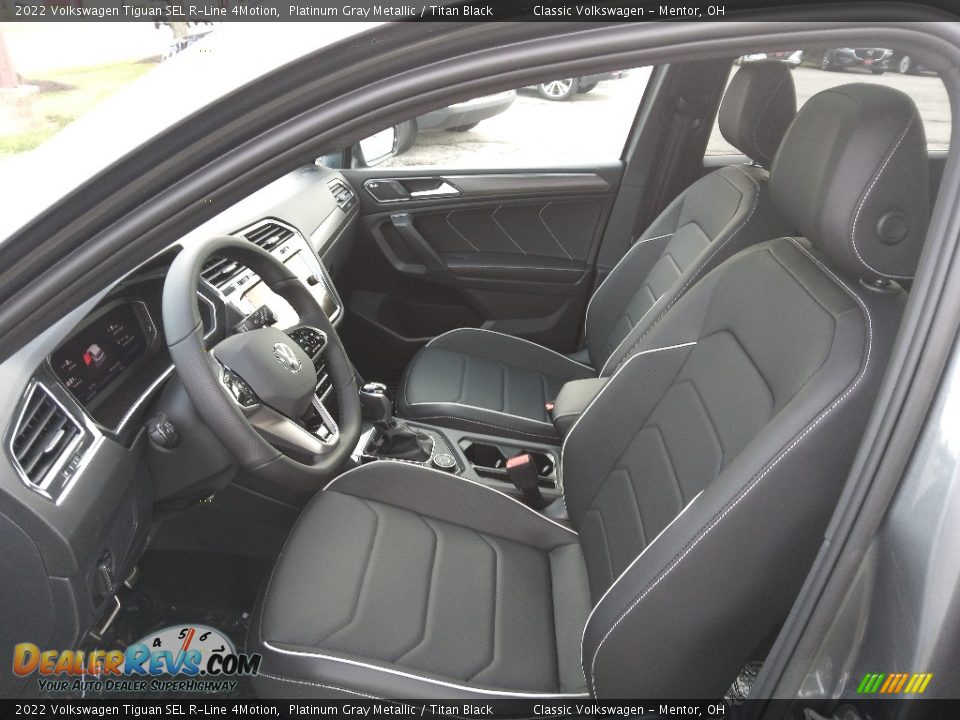2022 Volkswagen Tiguan SEL R-Line 4Motion Platinum Gray Metallic / Titan Black Photo #2