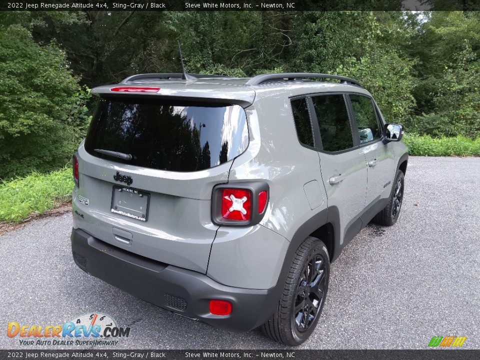 2022 Jeep Renegade Altitude 4x4 Sting-Gray / Black Photo #6