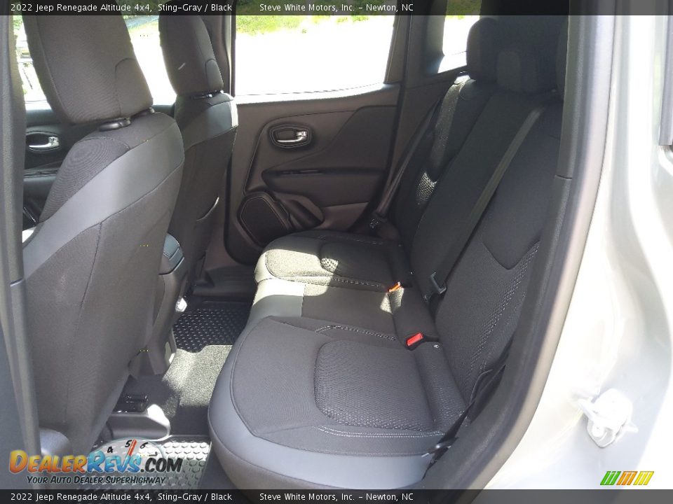 Rear Seat of 2022 Jeep Renegade Altitude 4x4 Photo #13