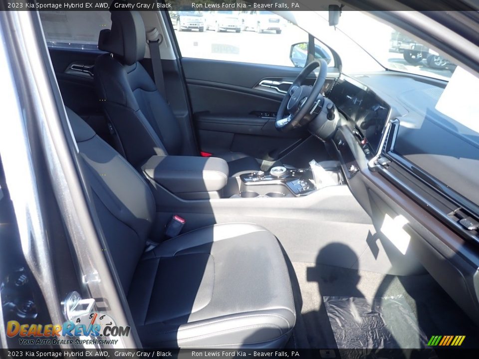 2023 Kia Sportage Hybrid EX AWD Gravity Gray / Black Photo #11