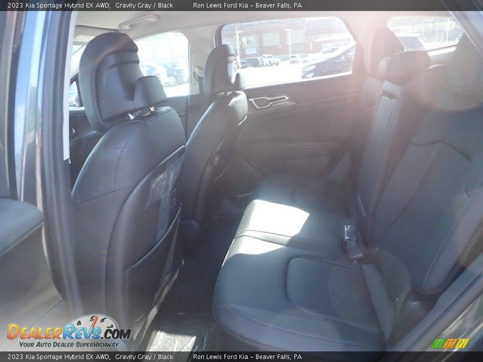 2023 Kia Sportage Hybrid EX AWD Gravity Gray / Black Photo #12