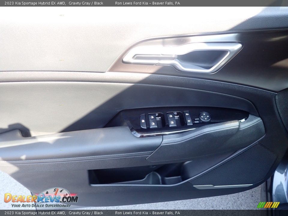 2023 Kia Sportage Hybrid EX AWD Gravity Gray / Black Photo #15