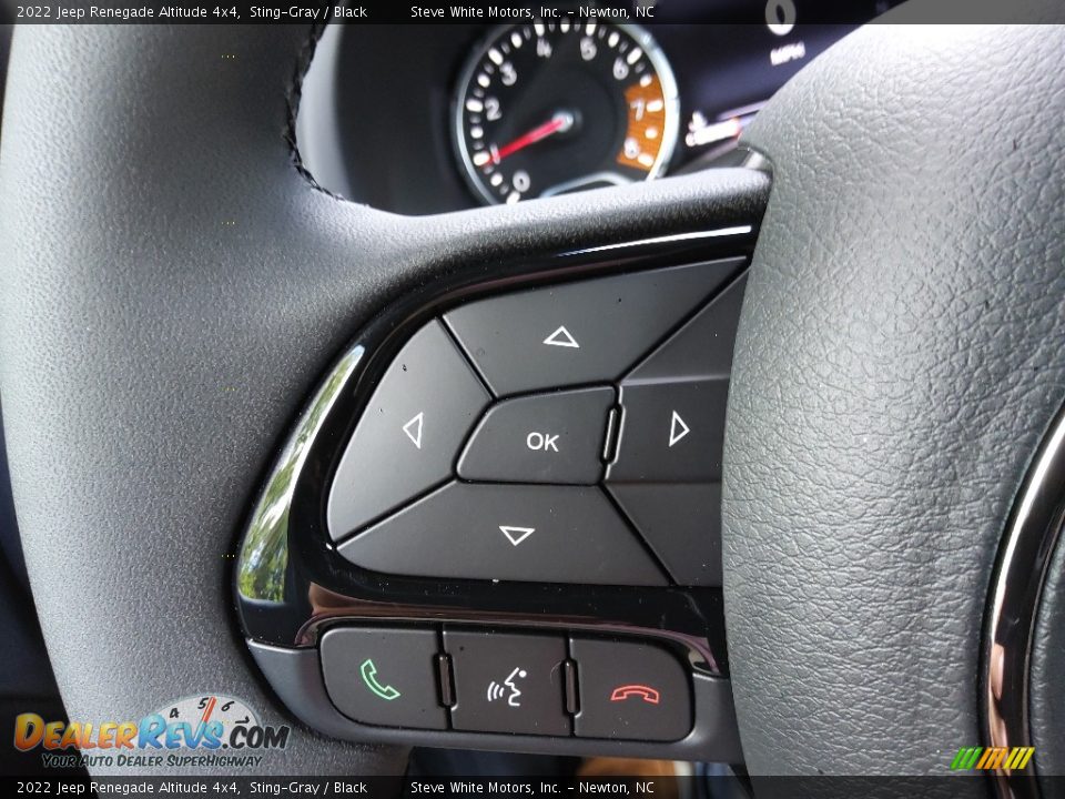 2022 Jeep Renegade Altitude 4x4 Steering Wheel Photo #18