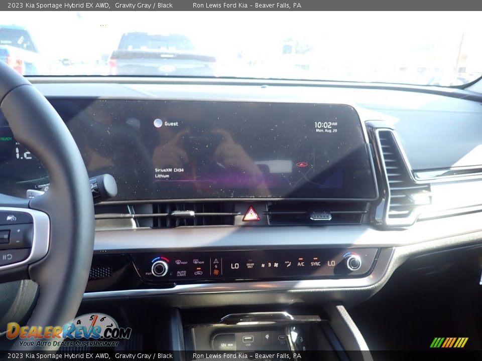 2023 Kia Sportage Hybrid EX AWD Gravity Gray / Black Photo #17