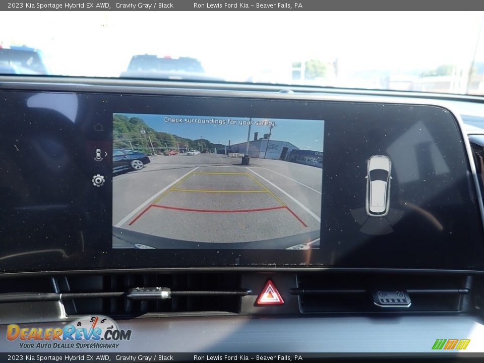 2023 Kia Sportage Hybrid EX AWD Gravity Gray / Black Photo #18