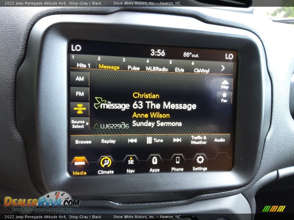 Audio System of 2022 Jeep Renegade Altitude 4x4 Photo #21