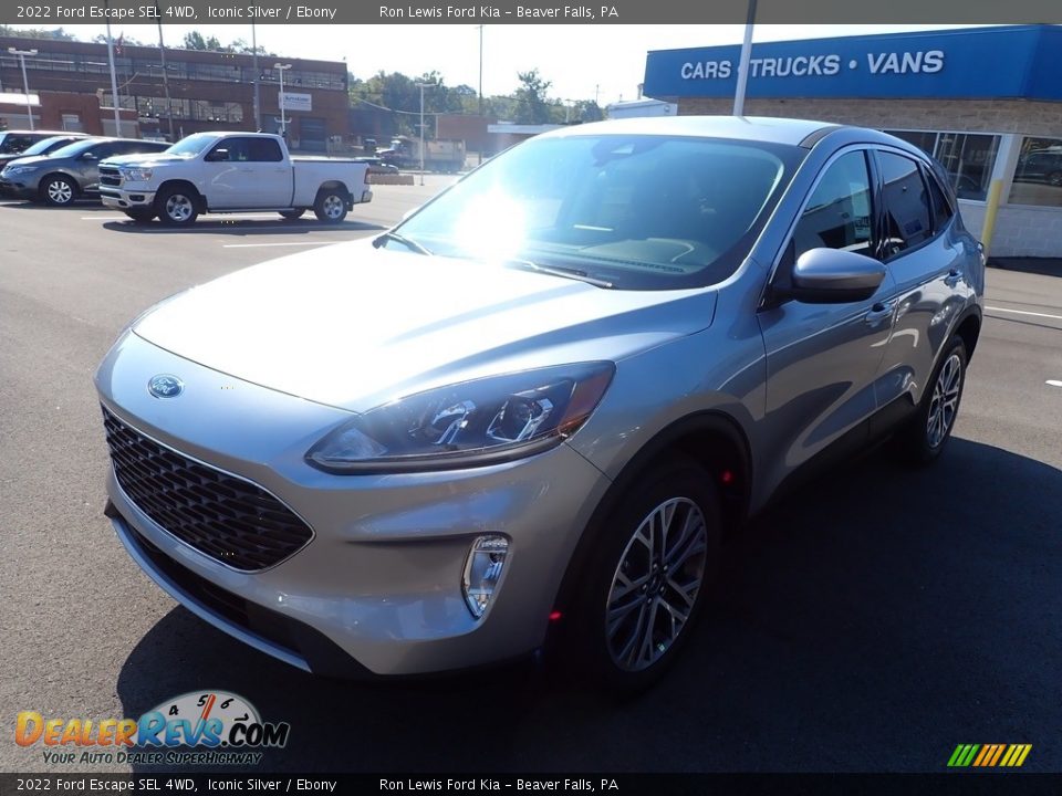 2022 Ford Escape SEL 4WD Iconic Silver / Ebony Photo #4