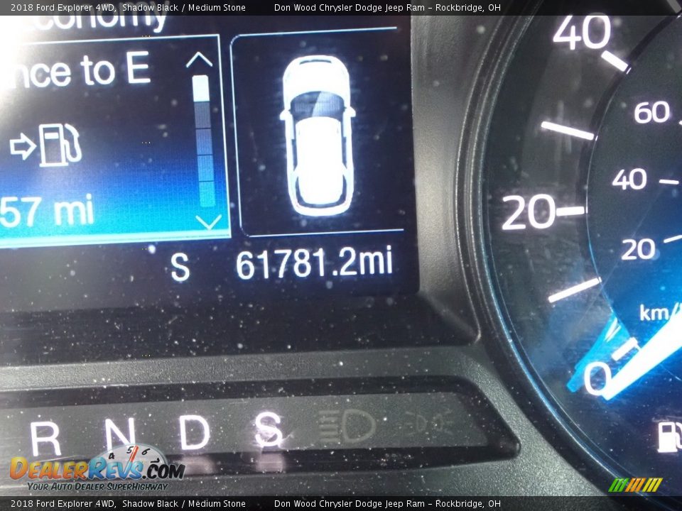 2018 Ford Explorer 4WD Shadow Black / Medium Stone Photo #34