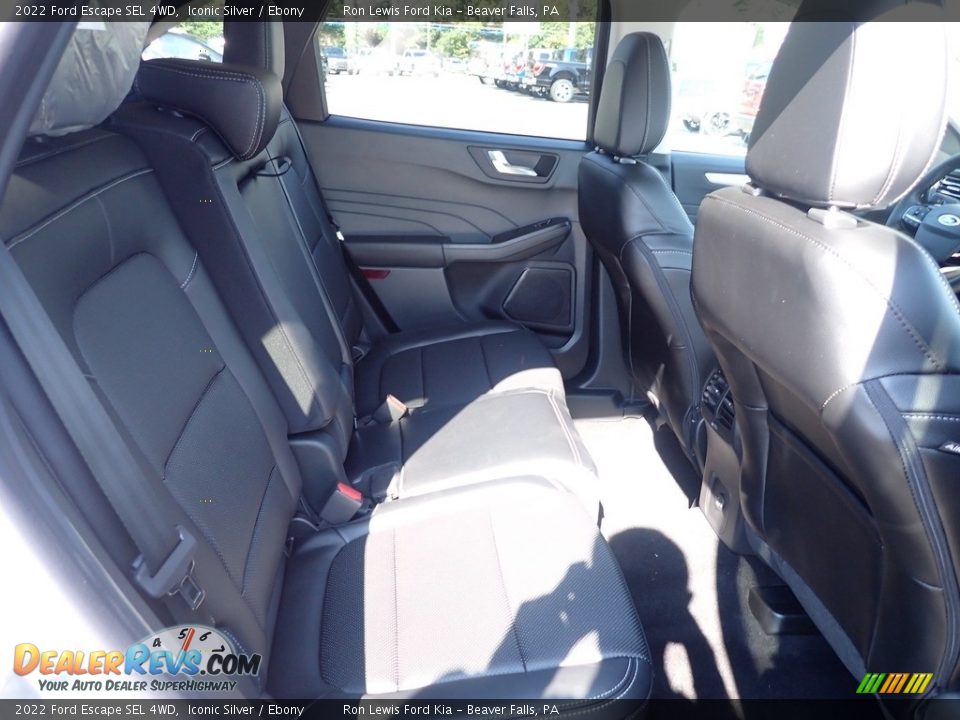Rear Seat of 2022 Ford Escape SEL 4WD Photo #10
