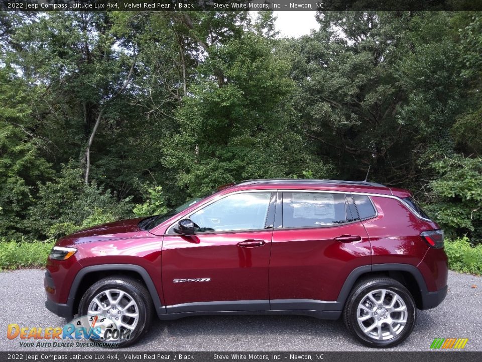 Velvet Red Pearl 2022 Jeep Compass Latitude Lux 4x4 Photo #1