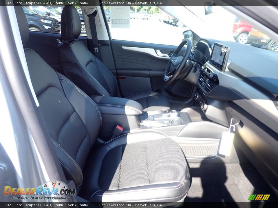 2022 Ford Escape SEL 4WD Iconic Silver / Ebony Photo #11