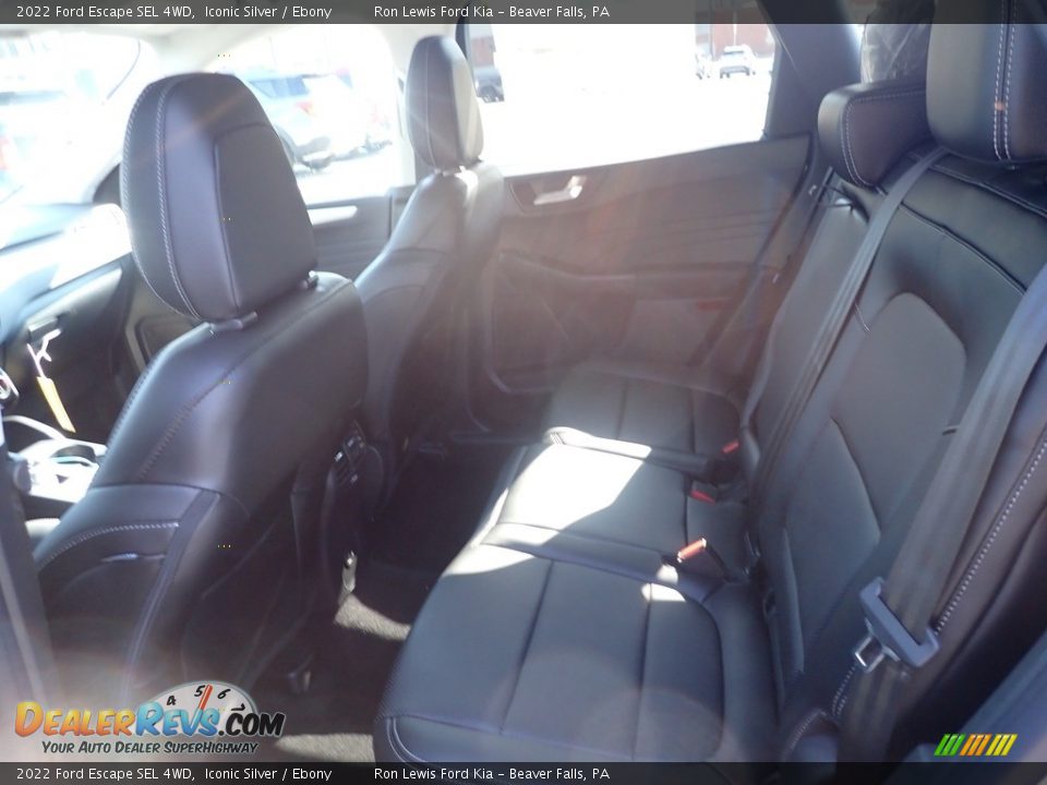 2022 Ford Escape SEL 4WD Iconic Silver / Ebony Photo #12