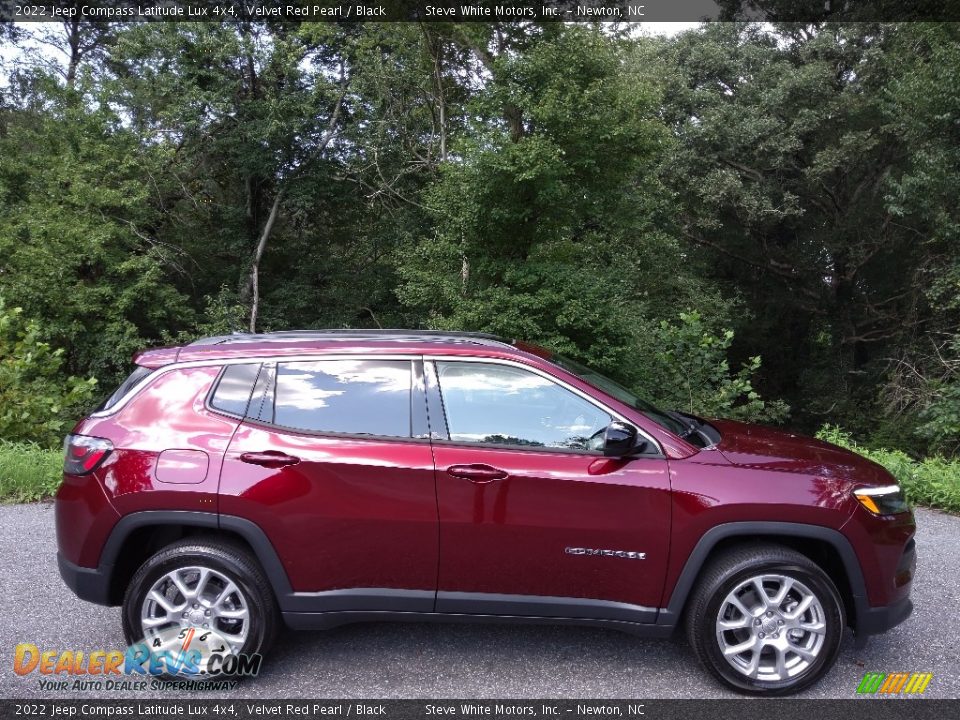 Velvet Red Pearl 2022 Jeep Compass Latitude Lux 4x4 Photo #5