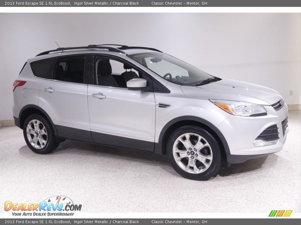 2013 Ford Escape SE 1.6L EcoBoost Ingot Silver Metallic / Charcoal Black Photo #1