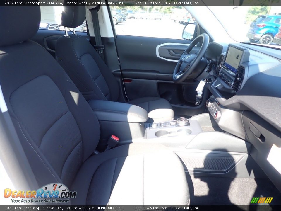 2022 Ford Bronco Sport Base 4x4 Oxford White / Medium Dark Slate Photo #11