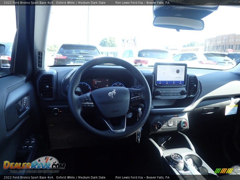 2022 Ford Bronco Sport Base 4x4 Oxford White / Medium Dark Slate Photo #13