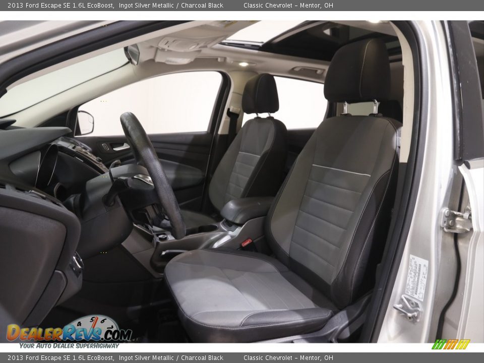 2013 Ford Escape SE 1.6L EcoBoost Ingot Silver Metallic / Charcoal Black Photo #5