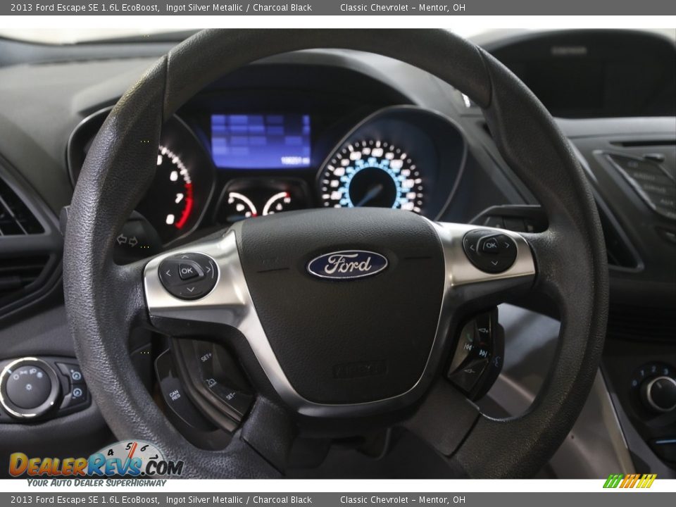 2013 Ford Escape SE 1.6L EcoBoost Ingot Silver Metallic / Charcoal Black Photo #7