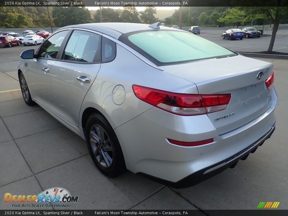 2020 Kia Optima LX Sparkling Silver / Black Photo #5