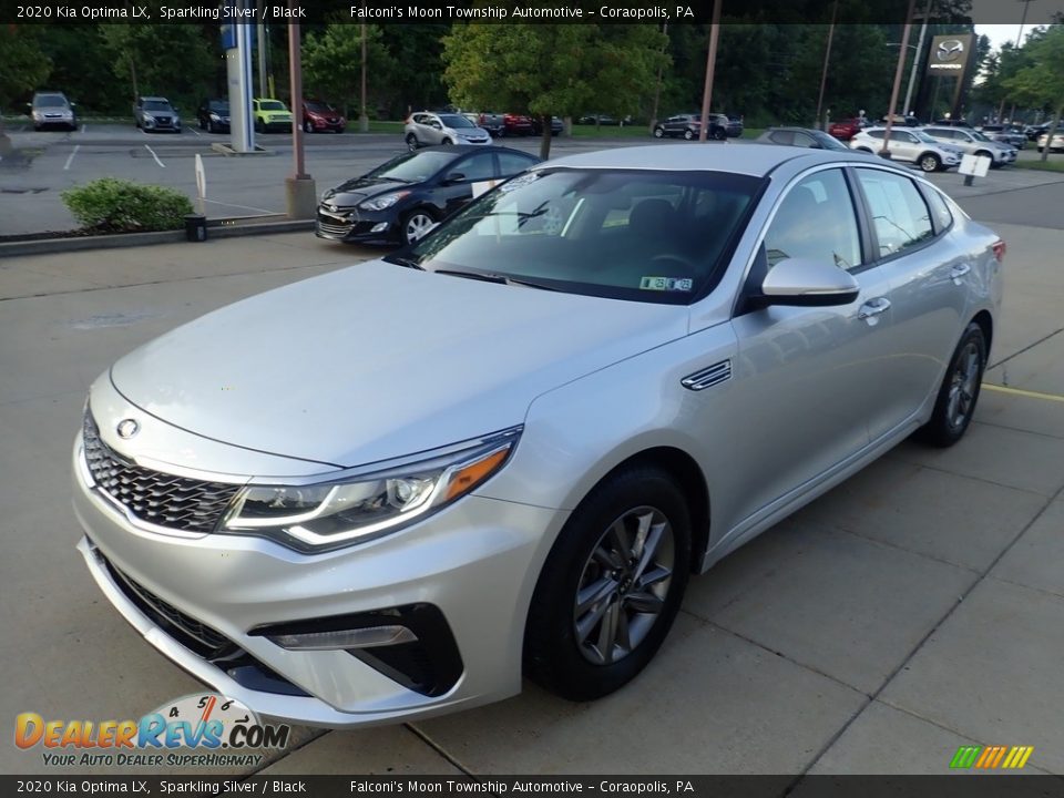 2020 Kia Optima LX Sparkling Silver / Black Photo #7