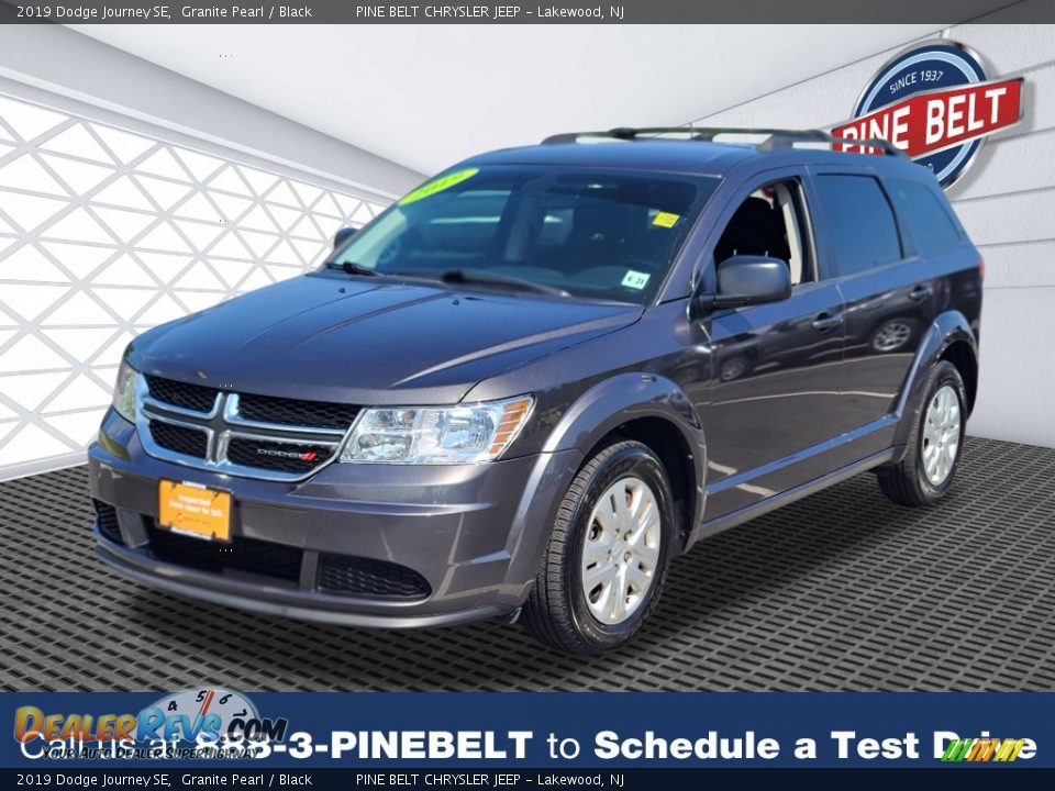 2019 Dodge Journey SE Granite Pearl / Black Photo #1