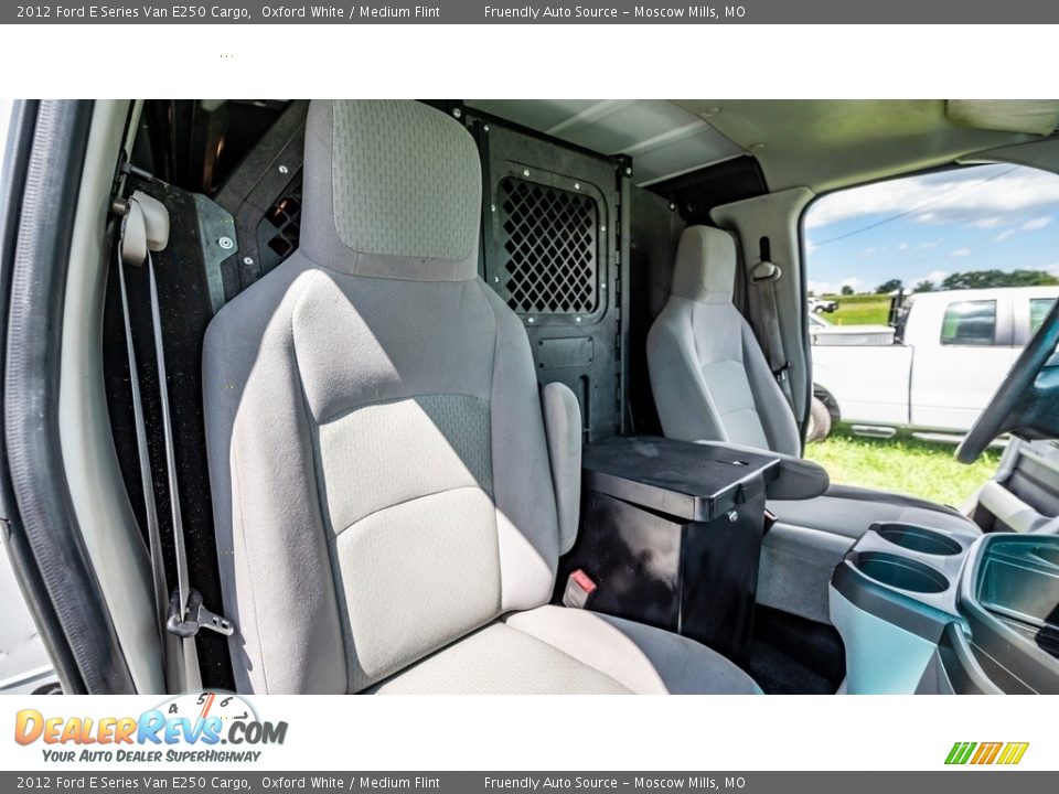 2012 Ford E Series Van E250 Cargo Oxford White / Medium Flint Photo #5