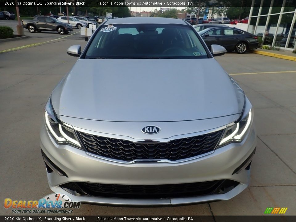 2020 Kia Optima LX Sparkling Silver / Black Photo #8