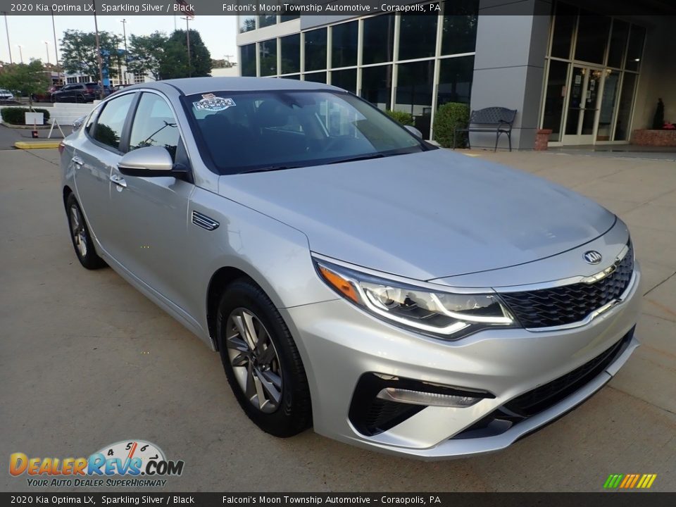 2020 Kia Optima LX Sparkling Silver / Black Photo #9