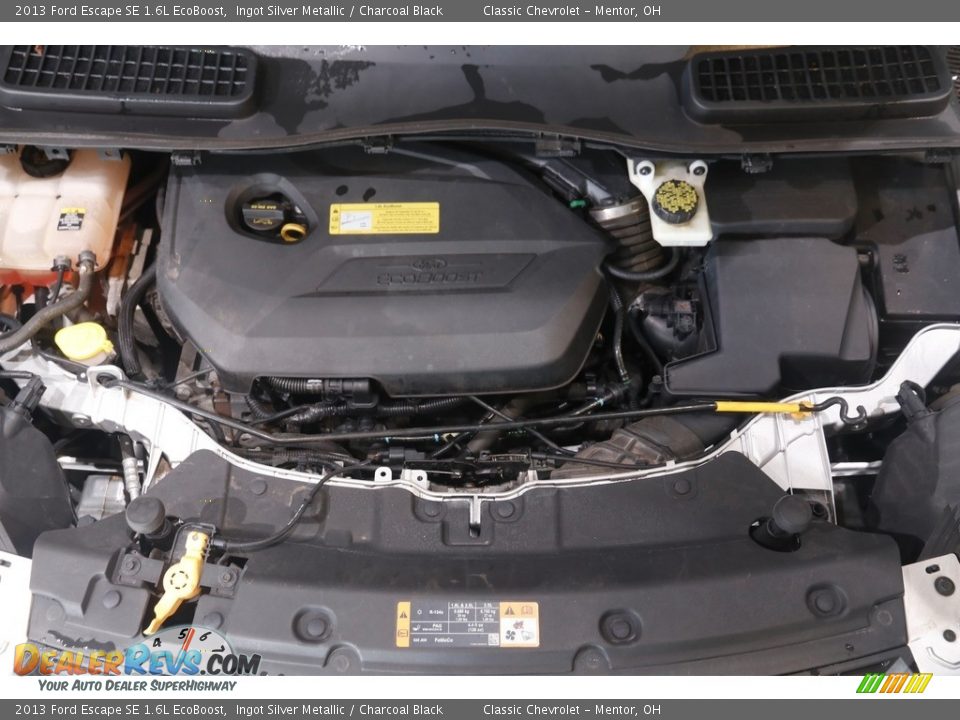 2013 Ford Escape SE 1.6L EcoBoost Ingot Silver Metallic / Charcoal Black Photo #16