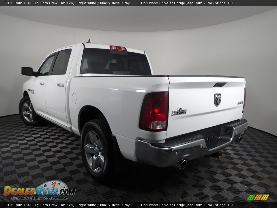 Bright White 2016 Ram 1500 Big Horn Crew Cab 4x4 Photo #8