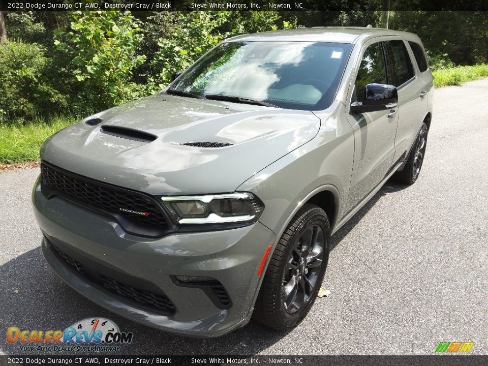 2022 Dodge Durango GT AWD Destroyer Gray / Black Photo #2