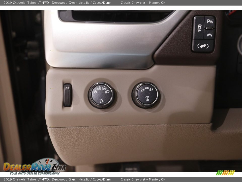 2019 Chevrolet Tahoe LT 4WD Deepwood Green Metallic / Cocoa/Dune Photo #6