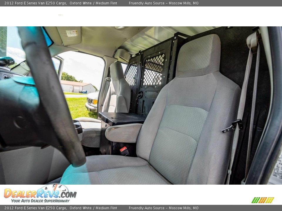 2012 Ford E Series Van E250 Cargo Oxford White / Medium Flint Photo #18