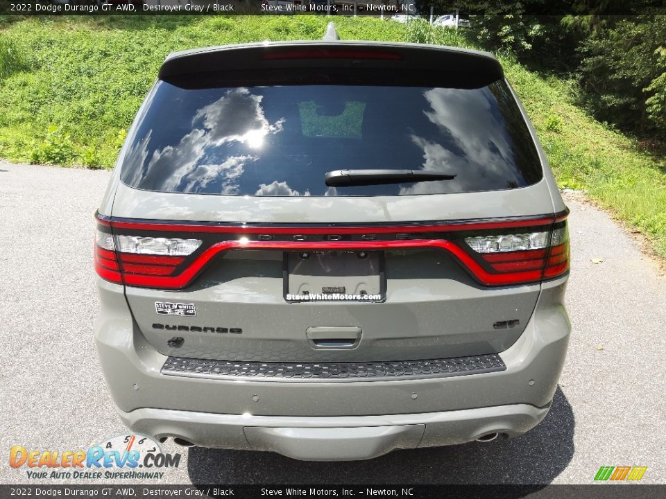 2022 Dodge Durango GT AWD Destroyer Gray / Black Photo #4