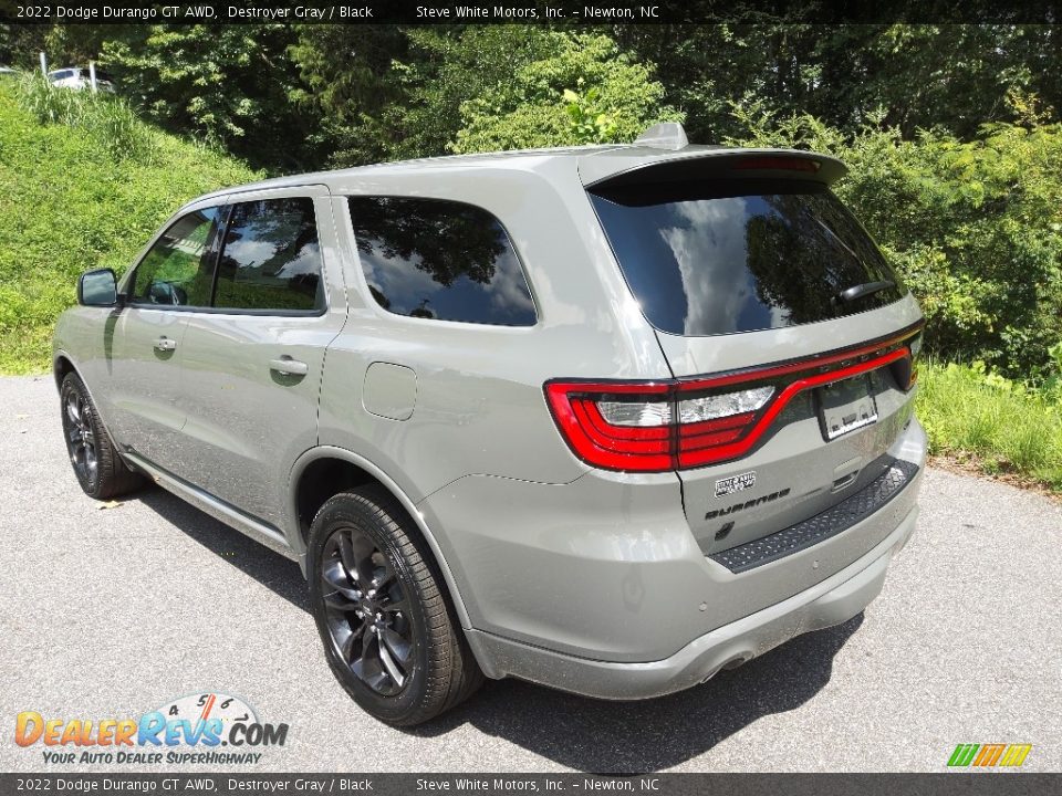 2022 Dodge Durango GT AWD Destroyer Gray / Black Photo #5