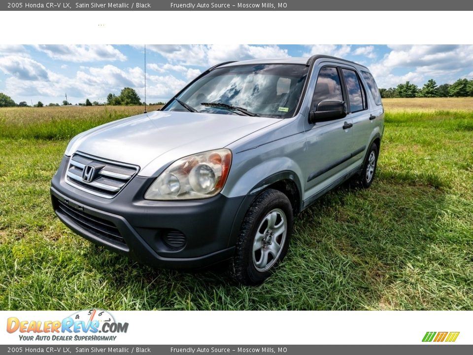 2005 Honda CR-V LX Satin Silver Metallic / Black Photo #7