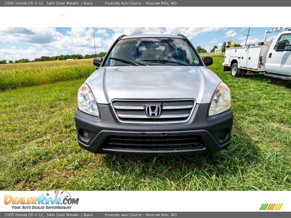 2005 Honda CR-V LX Satin Silver Metallic / Black Photo #8