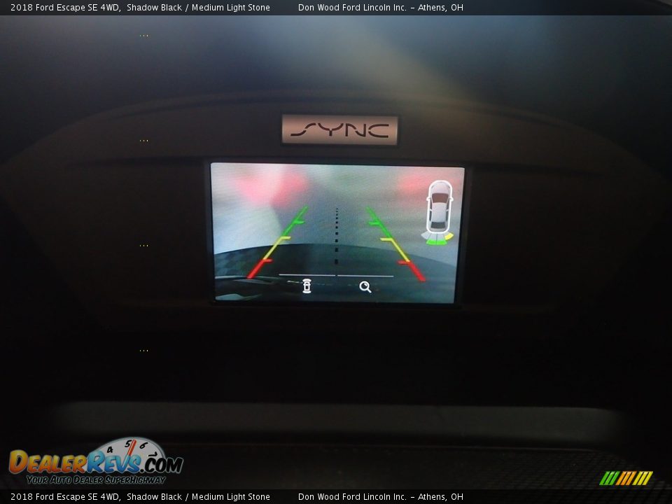 2018 Ford Escape SE 4WD Shadow Black / Medium Light Stone Photo #2