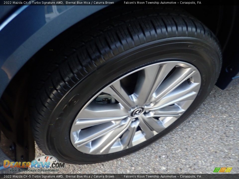 2022 Mazda CX-5 Turbo Signature AWD Wheel Photo #10
