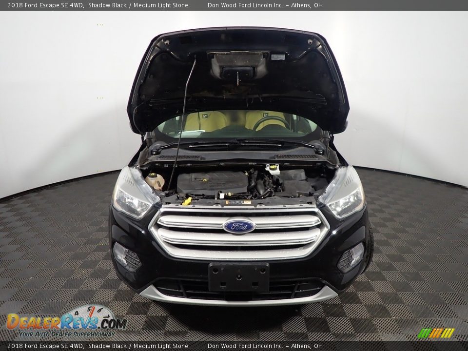 2018 Ford Escape SE 4WD Shadow Black / Medium Light Stone Photo #6
