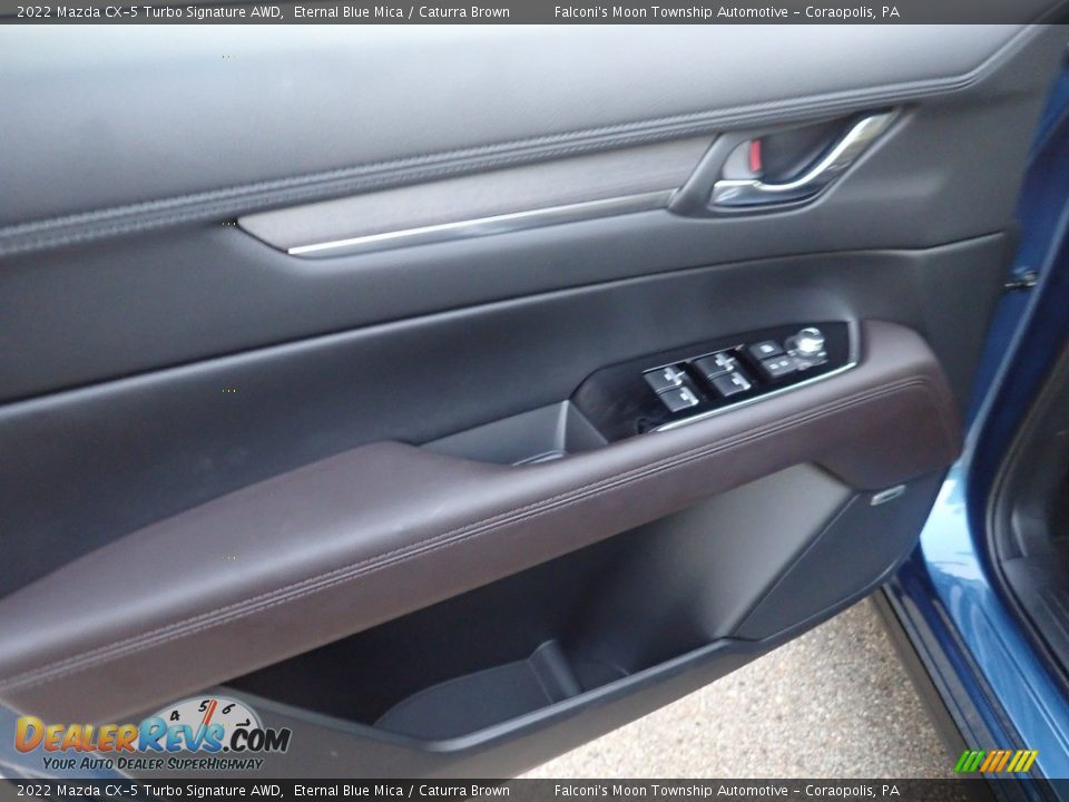 Door Panel of 2022 Mazda CX-5 Turbo Signature AWD Photo #14