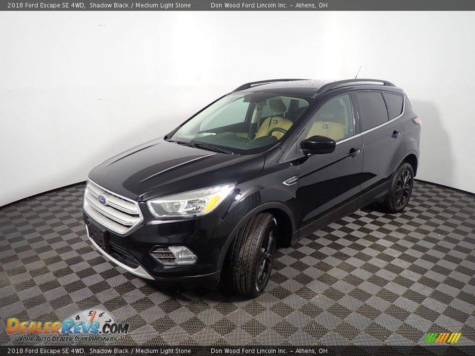 2018 Ford Escape SE 4WD Shadow Black / Medium Light Stone Photo #9
