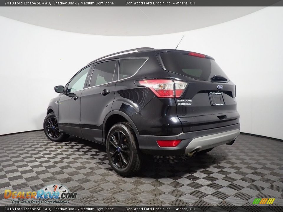2018 Ford Escape SE 4WD Shadow Black / Medium Light Stone Photo #11