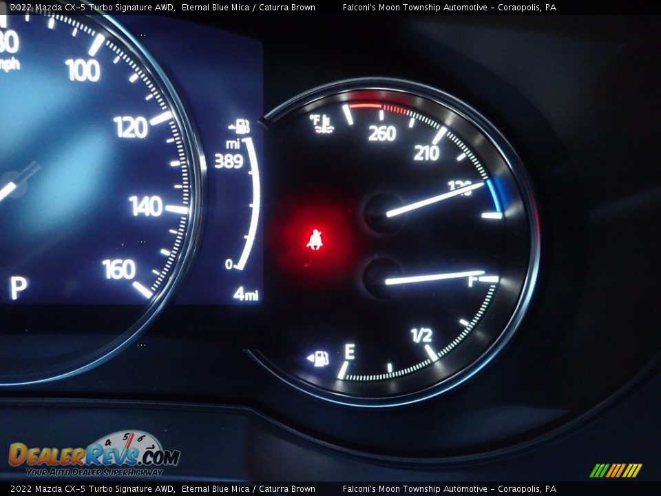 2022 Mazda CX-5 Turbo Signature AWD Gauges Photo #19