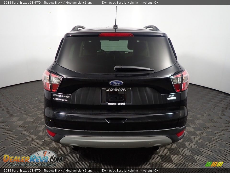 2018 Ford Escape SE 4WD Shadow Black / Medium Light Stone Photo #13