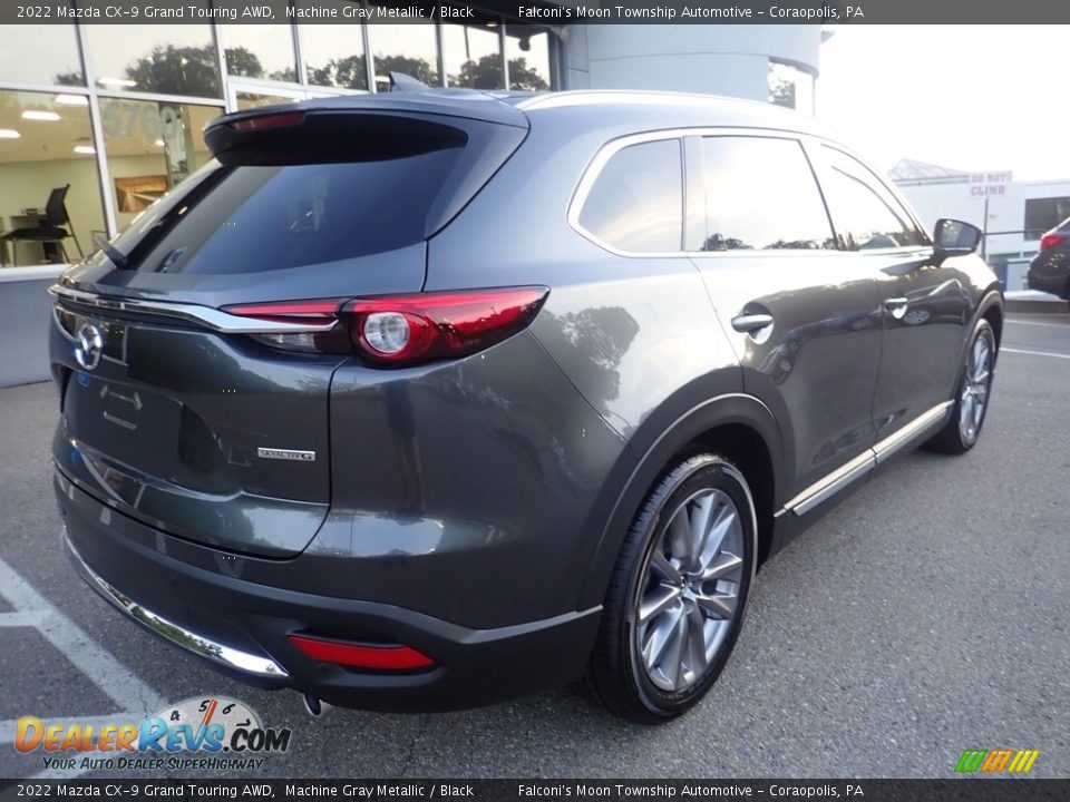 2022 Mazda CX-9 Grand Touring AWD Machine Gray Metallic / Black Photo #2