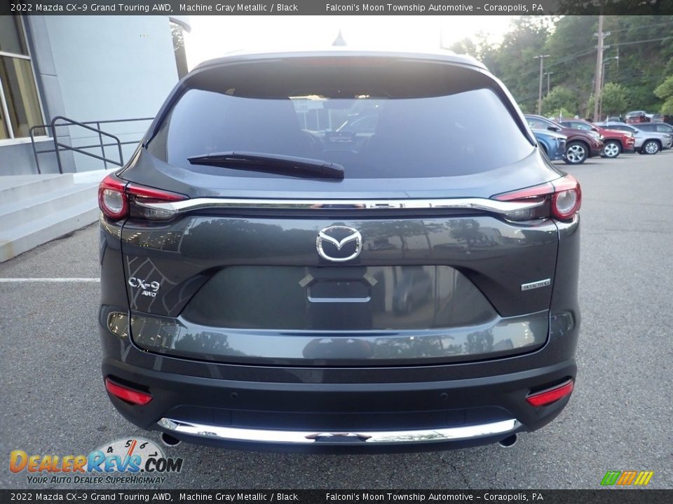 2022 Mazda CX-9 Grand Touring AWD Machine Gray Metallic / Black Photo #3