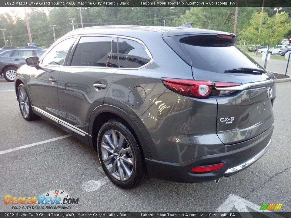 2022 Mazda CX-9 Grand Touring AWD Machine Gray Metallic / Black Photo #5